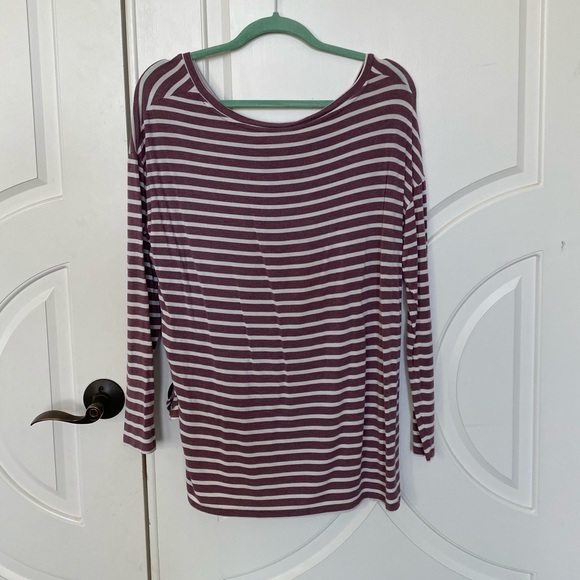 american eagle striped long sleeve - Picture 3 of 4